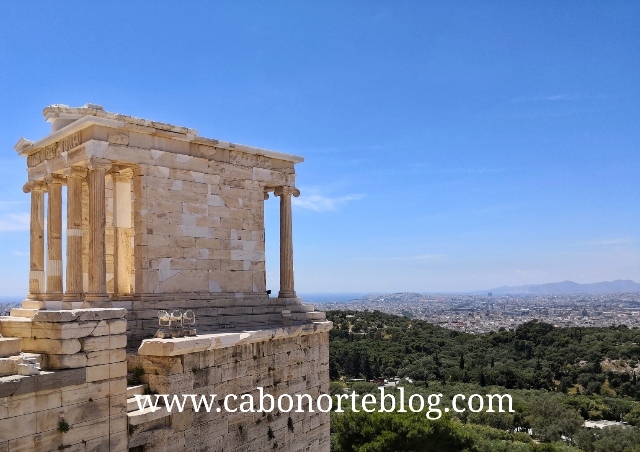 Templo de Atenea Niké, en la Acrópolis de Atenas