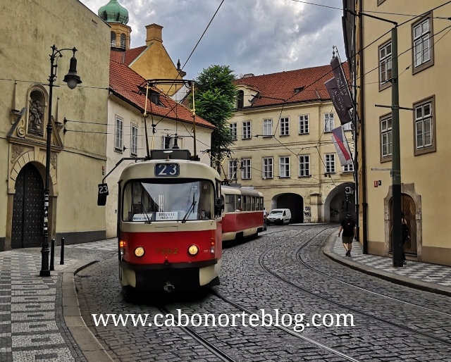 Tranvía en Praga