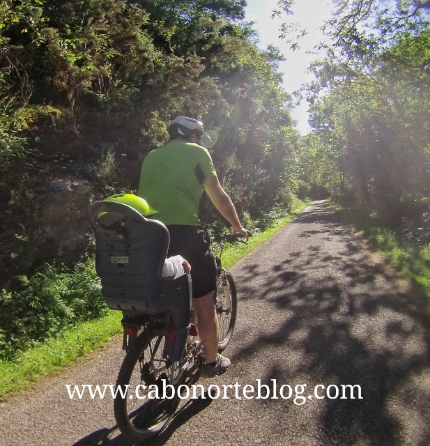 Ruta en bici con Xaquín