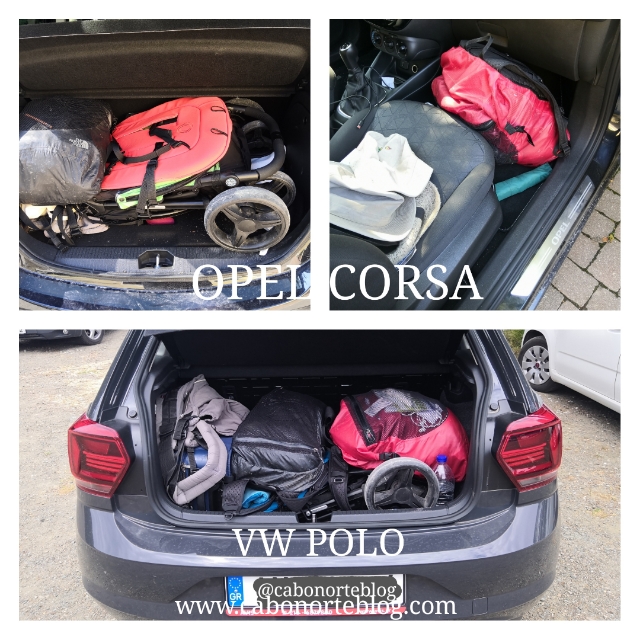 Maletero Opel Corsa vs Volkswagen Polo
