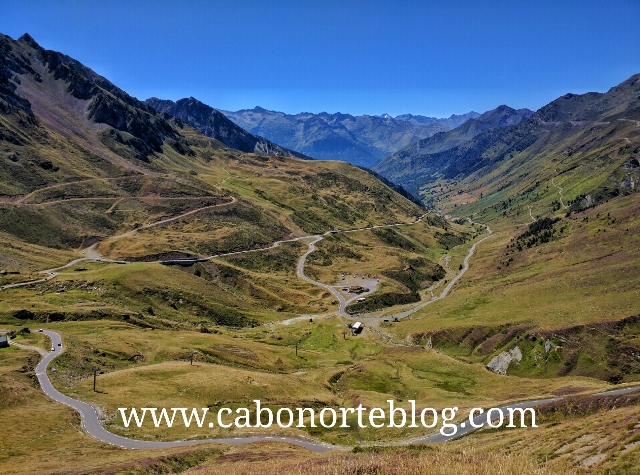 Puerto del Tourmalet en los Pirineos franceses