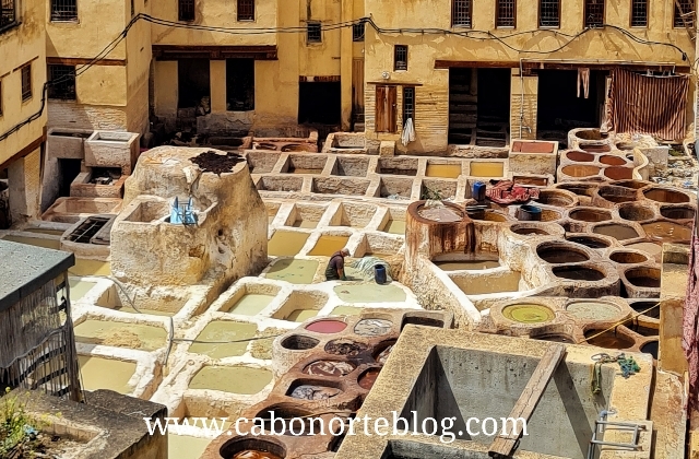 Curtidurías artesais de Fez